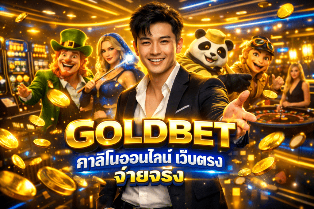 GOLDBET คาสิโนออนไลน์ เว็บตรง จ่ายจริง