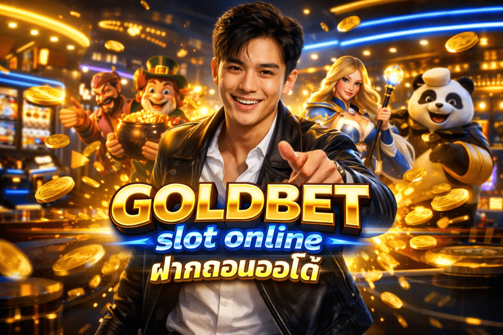 GOLDBET slot online ประสบการณ์ 5 ปี ฝากถอนออโต้ สนุกได้ทุกเกม